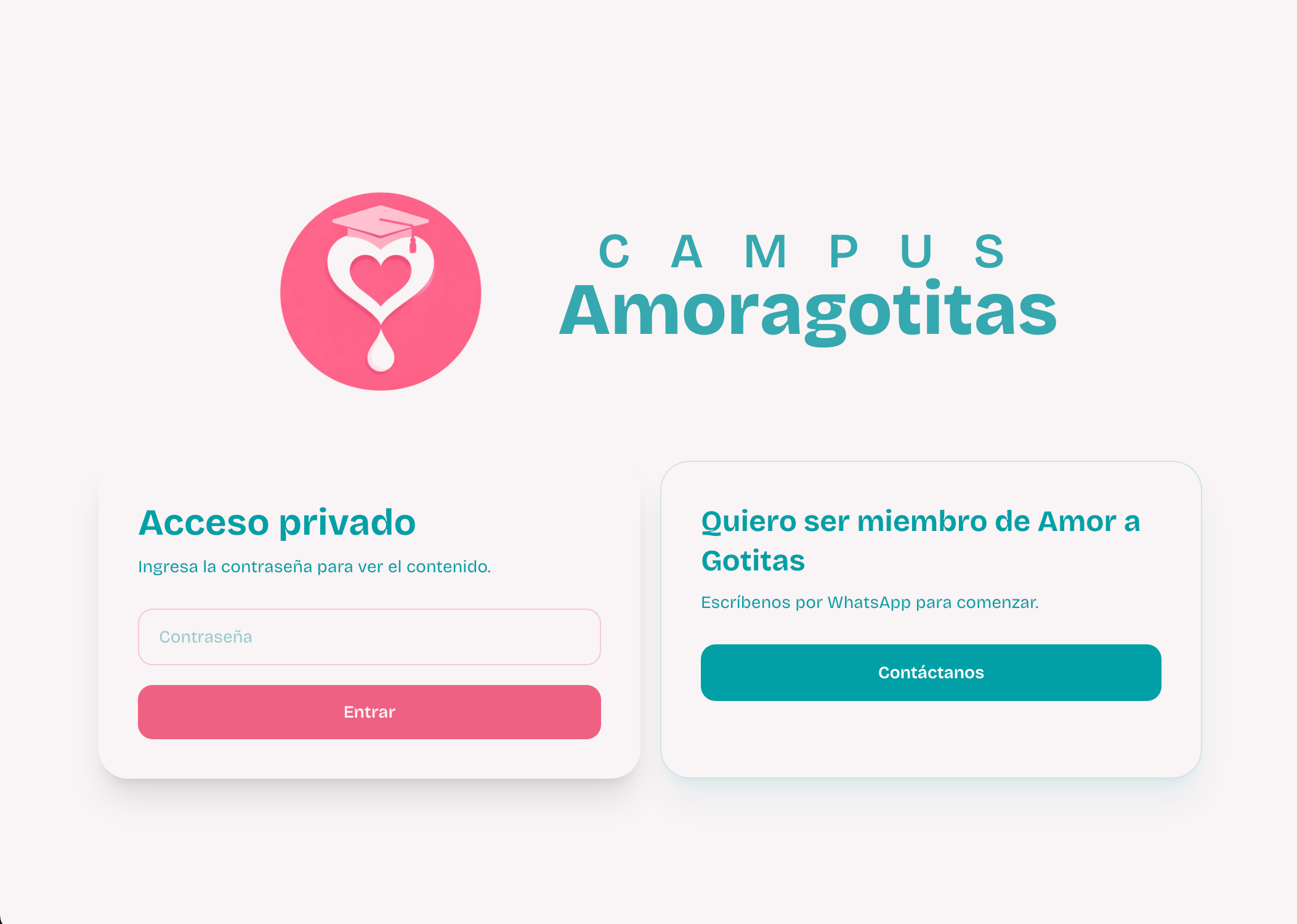 Amor a gotitas portfolio preview